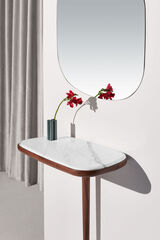 Консоль из черного ясеня с мрамором Nomon CONSOLA Marble