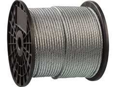 ЗУБР DIN 3055, свивка 6 x 7 + FC, 10 мм, L 50 м, стальной трос, Профессионал (4-304110-10)