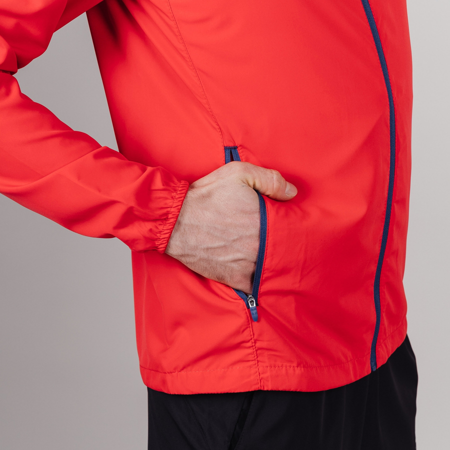 Мужская куртка для бега Nordski Motion red-dark blue - 5