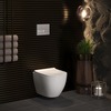 Berges Novum Okus L3 043205 Инсталляция с унитазом, клавиша хром