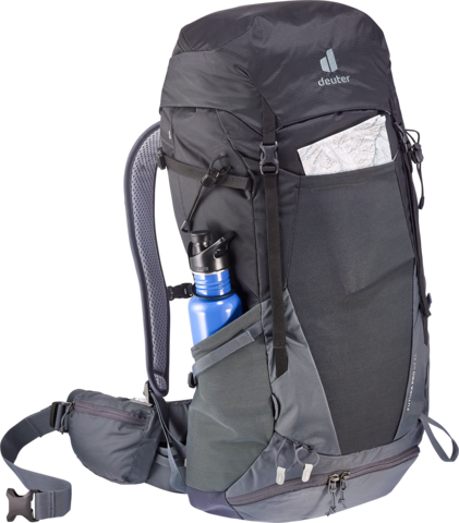Картинка рюкзак туристический Deuter Futura Pro 40 black-graphite - 7