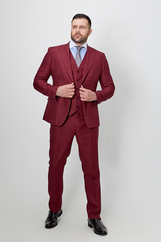 Костюм мужской - тройка Slim Fit Slavasio 56/798