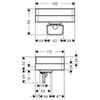 Axor Universal Softsquare 42819990 Диспенсер для жидкого мыла, цвет полированное золото