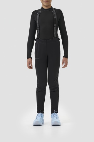Детские разминочные лыжные брюки Nordski Jr. Advance black