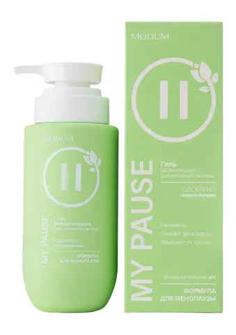 Modum MY PAUSE Гель для интимной гигиены увлажняющий 200мл (E179-301)