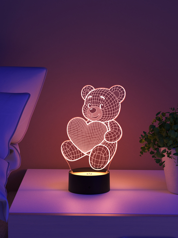 Ночник 3D Мишка