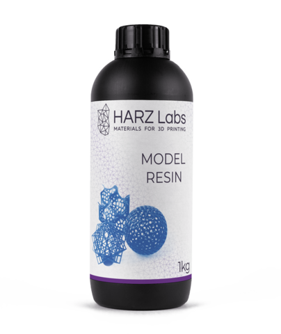 Фотополимер HARZ Labs Model Resin, синий (1 кг)