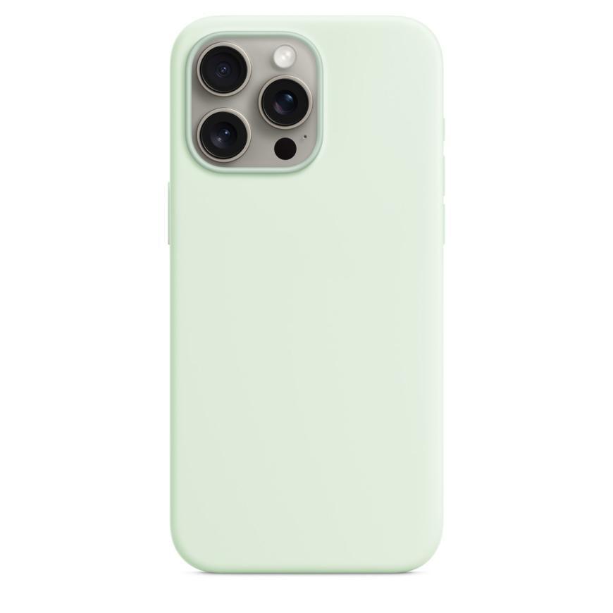 Силиконовый чехол MagSafe Silicone Case для iPhone 15 Pro Max