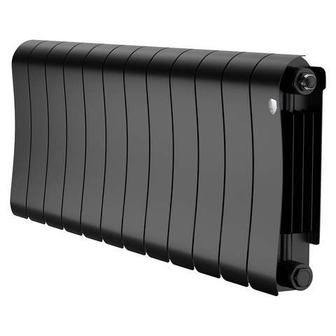 Royal Thermo Infinity 300 Noir Sable VR80, 12 секций  - радиатор с нижним правым подключением