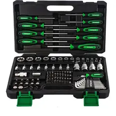 Набор инструмента 1/4”, 3/8”и 1/2” 100 предметов HIKOKI 774006