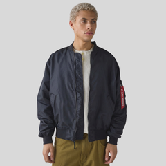 Бомбер Alpha Industries Logo L-2B Hunter Relaxed Black (Черный)