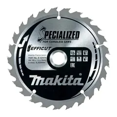 Пильный диск по дереву EFFICUT 165x20x1.0х25T Makita B-62979