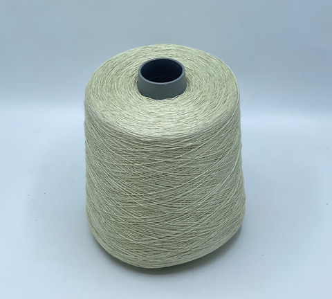 Бобинная пряжа, Linen, 1/960 960м, 100% Лен, Салатовый. 40760
