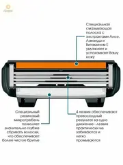 DORCO PACE4 4'S сменные кассеты с 4 лезвиями NEW (Ю.Корея)