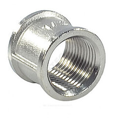 Муфта латунь никель Ду 15 (1/2") ВР SantechSystems