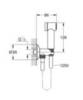 GROHE Sena 26332000 Комплект гигиенического душа с вентилем