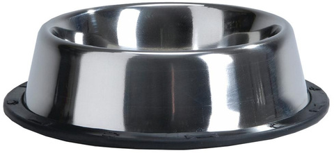 Homepet Anti Skid миска для домашних животных металлическая на резинке 200 мл