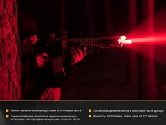 Купить мощный светодиодный фонарь тактический Fenix TK25 R&B XP-G2 (S3), 1000 лм, аккумулятор