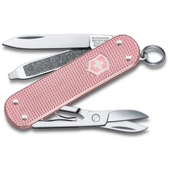 Фото Нож перочинный Victorinox Alox Classic SD Colors, Cotton Candy, светло-розовый алюминий, 5 функций, 58 мм