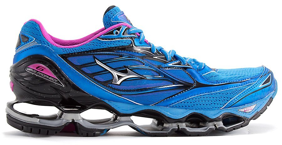 Кроссовки для бега женские Mizuno Wave Prophecy 6 синие