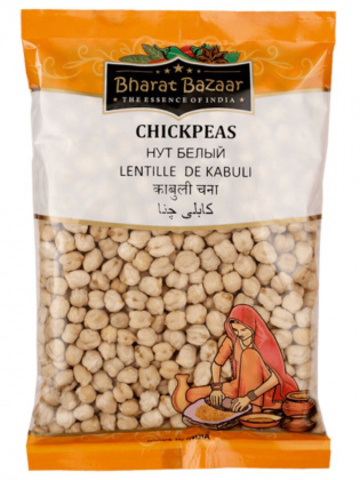 Нут белый Chickpeas  Bharat Bazaar, 500 гр