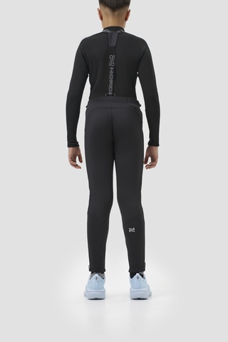 Детские разминочные лыжные брюки Nordski Jr. Advance black