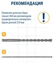 Бур SDS-plus ПРАКТИКА 16 х 100/160 мм серия 