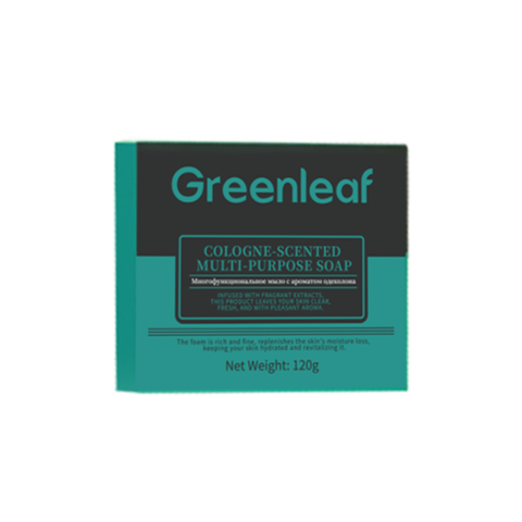 (1PV)Greenleaf Многофункциональное мыло с ароматом одеколона / 120 г / англо-русская версия