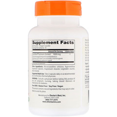 Doctor's Best, Enhanced Bioavailability Turmeric Plus Fenugreek, 500 mg, 90 Veggie Caps