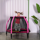 Батут DFC JUMP KIDS 48" розовый фото №9