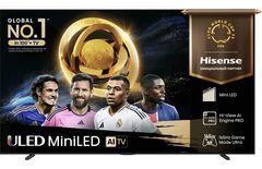 Телевизор QLED Hisense 100" 100U7Q угольно-серый 4K Ultra HD 144Hz