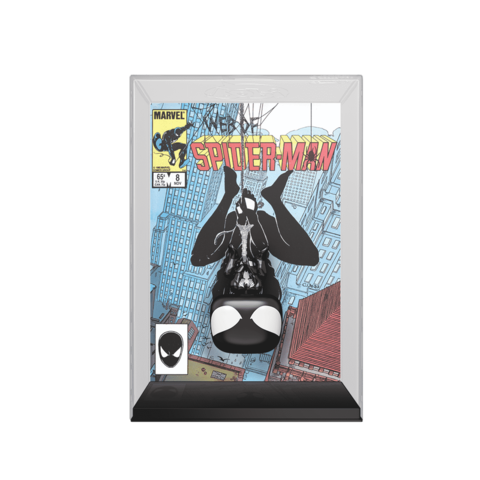 Funko POP! Comic Covers: Black Suit Spider-Man (Web of Spider-Man #8) (71)