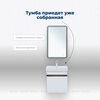Aquanet 344790 Тумба Оптима 50 цв. дуб рустикальный/белый сатин (344790)
