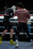 Футболка Boxraw Poetry In Motion Oversized Бордовый