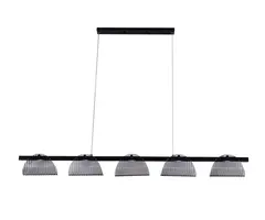 08447-5AL,19(16) Люстра Каспи черный L132 h150 Led 5*6W (4000K). ТМ Kink Light