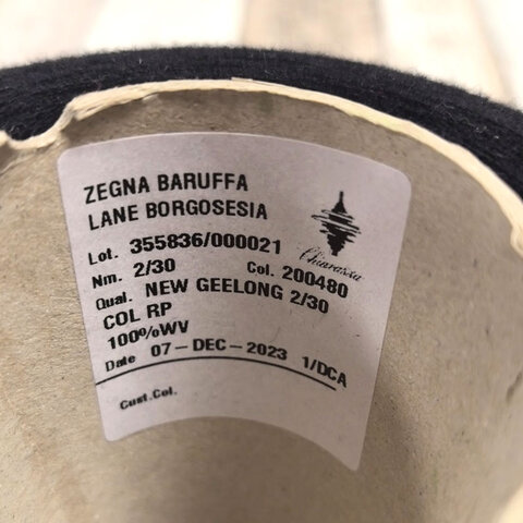 Суперджилонг ZEGNA BARUFFA NEW GEELONG 2/30 черный