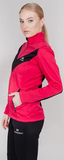 Женский утеплённый лыжный костюм Nordski Base Pink-Black с высокой спинкой