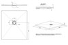 Allen Brau Priority 8.31004-PWM Душевой поддон, 100x90, цвет: зелёный