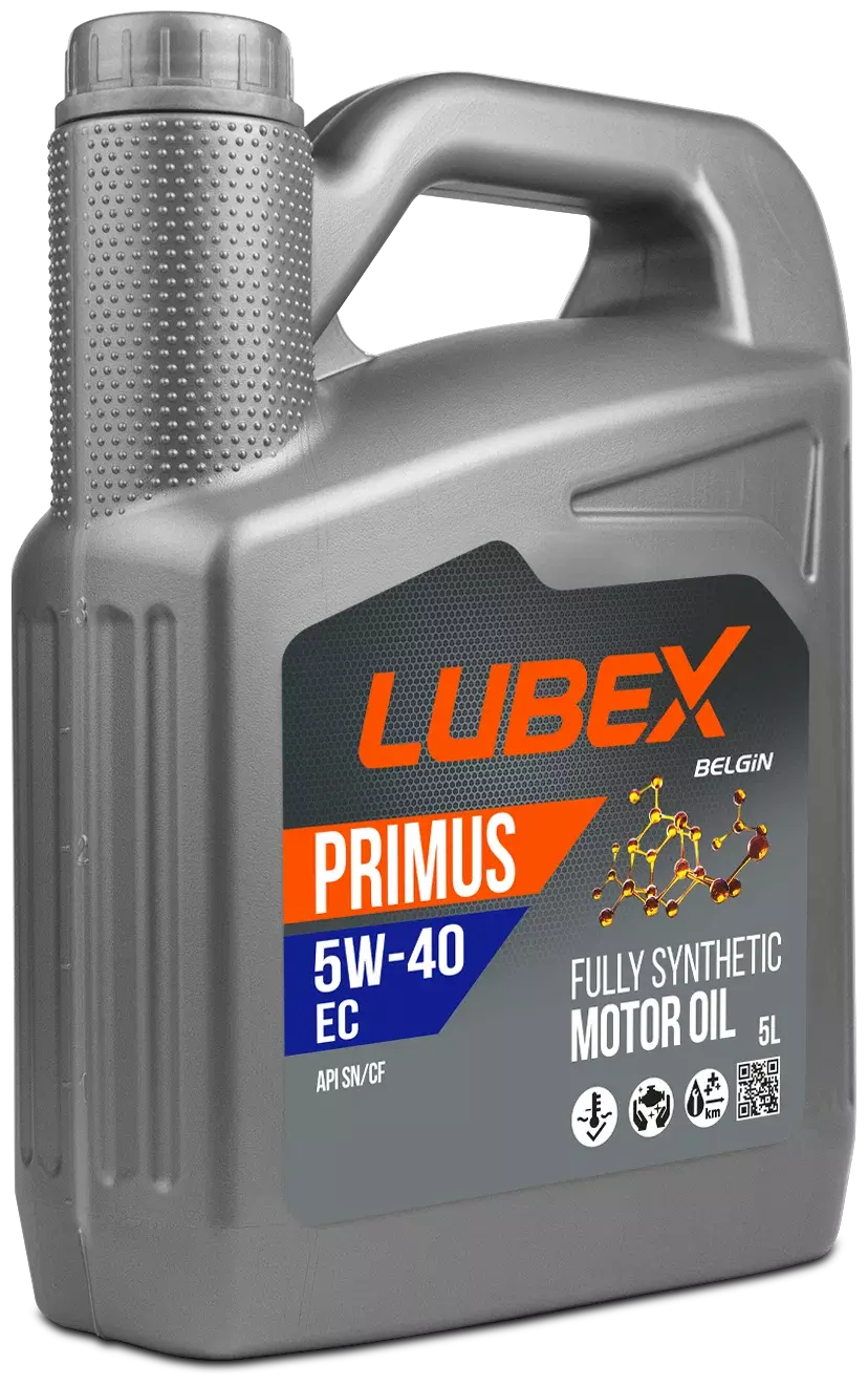 Моторное масло LUBEX PRIMUS EC 5W-40 синтетическое 5л