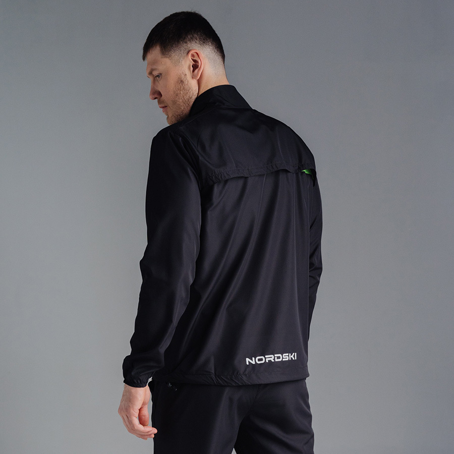 Nordski Motion Run костюм для бега мужской Black-Yellow - 3
