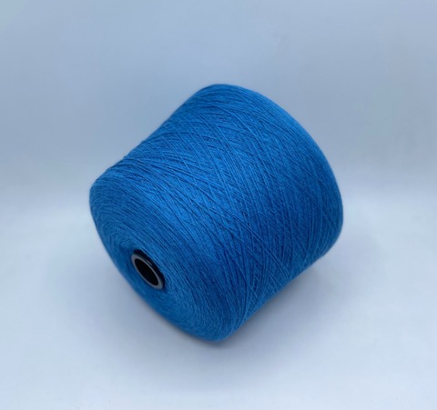 Бобинная пряжа (пр.Италия),art-Lambswool 2/17 850м/100гр, 100% Ягненок, цвет-Светло-синий,меланж(329/775). арт-32781