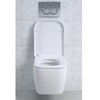 BelBagno BB132CHR Чаша унитаза подвесного безободкового, цвет: белый