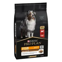 Pro Plan DUO DELICE сухой корм для взрослых собак (говядина, рис) 10 кг