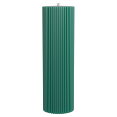 Декоративная свеча 6х20см SCANDYLAB Empire Dark green SL-EL05