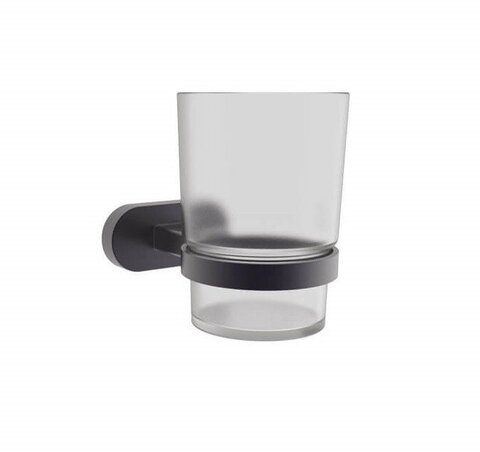 Creavit Planet PL18803-S(MA.PL18803-S) Стакан, цвет: черный (матовый)