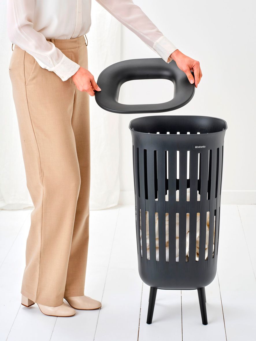 Корзина для белья Collect-It Hi (55 л), Черный, арт. 244728 - фото 5