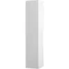 BelBagno UNO-1600-1A-SC-BO Шкаф подвесной с фрезерованной ручкой с торца фасада, одной распашн. дверц. доводчик., дв. полки, ун.,330x300x1600,Bianco Opaco