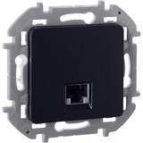 Розетка компьютерная RJ45 категория 5e UTP - Legrand Inspiria - антрацит — фото 3