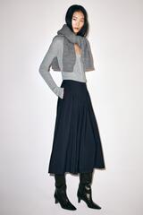 ZARA ЮБКА МИДИ — ZW COLLECTION, МОРСКОЙ СИНИЙ