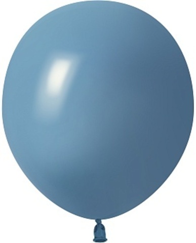 Шар К512 12''/30 см, Пастель, Ретро, Индиго (P66), 100 шт.